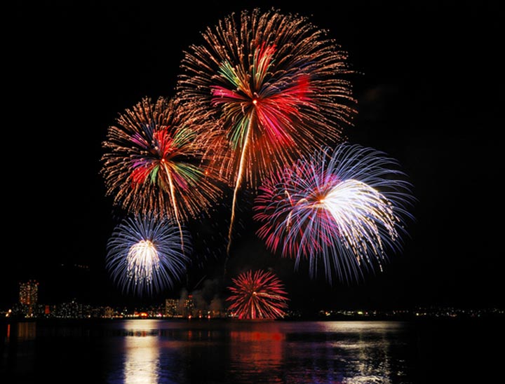 Lake Biwa Great Fireworks Festival
