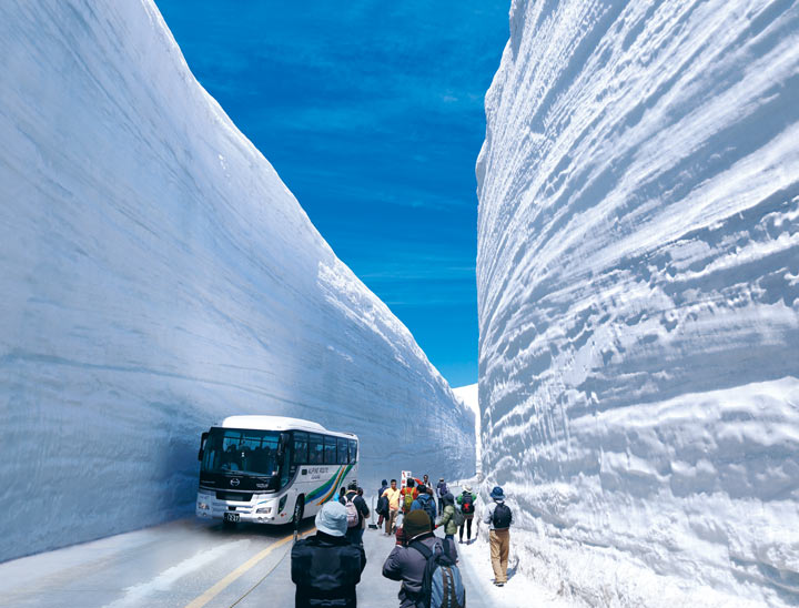 Percorso Tateyama Kurobe Alpine