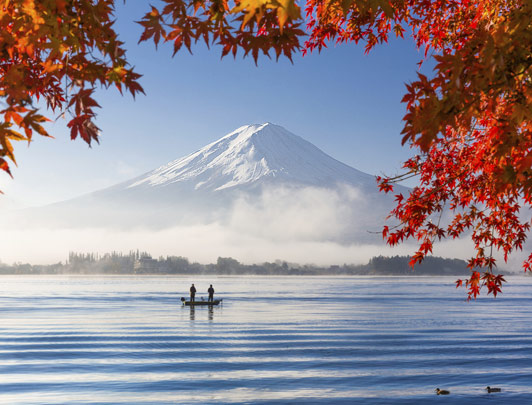 Fuji in autumn
